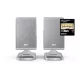 SHARP Q HT-SPR52021(SL) 2.0.2 Vezeték nélküli hátsó hangsugárzópár, ezüst