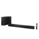 SHARP HT-SBW310 2.1 Dolby Atmos® / DTS Virtual:X® hangprojektor vékony vezeték nélküli mélynyomóval fekete