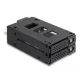 Delock Slim Mobil Rack 2 x 2.5  U.2 NVMe SSD-hez 5.25  kerettel