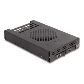   Delock 3.5  Mobil állvány 2 x M.2 NVMe SSD-hez Slim SAS SFF-8654 konnektorral