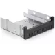 Delock 2,5"-3,5"-5.25" beépítő keret fekete (47200)