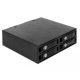 Delock 5.25  mobil rack 4 x 2.5  SATA / SAS HDD / SSD - hez 12 Gb/s sebességu