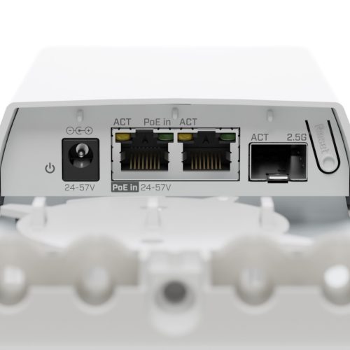 Mikrotik FTC21 | Fiber-to-Copper converter | 2x GbE RJ45, 1x 2.5G SFP, 802.3af/at input, IP55