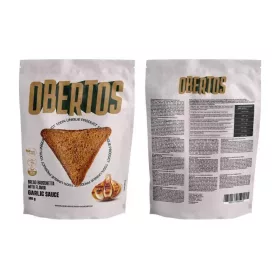   Obertos búza- rozskenyér háromszögek 100 g Fokhagymás ízű