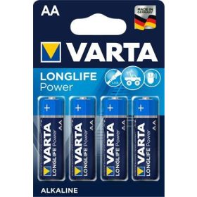 VARTA LONGLIFE POWER ceruza/ AA/ LR06 elem BL4