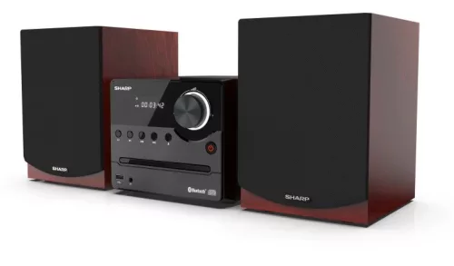 Sharp XL-B512BR Bluetooth mikrohifi rendszer fekete-barna