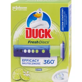 Duck® Fresh Discs zselés WC-öblítő korong 36 ml Lime
