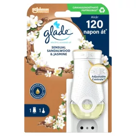   Glade® elektromos készülék 20 ml Sensual szantálfa és jázmin