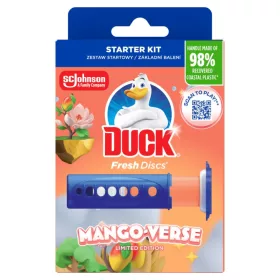   Duck® Fresh Discs zselés WC-öblítő korong 36 ml Mango-Verse