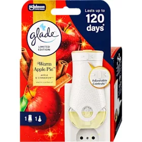   Glade® elektromos készülék 20 ml Warm Apple Pie 2025 TÉLI LIMITÁLT