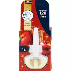   Glade® elektromos utántöltő 20 ml Warm Apple Pie 2025 TÉLI LIMITÁLT