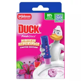   Duck® Fresh Discs zselés WC-öblítő korong 36 ml Hibiscus Hyperspace