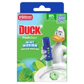   Duck® Fresh Discs zselés WC-öblítő korong 36 ml Mint Matrix