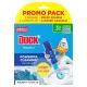 Duck® Fresh Discs zselés WC-öblítő korong utántöltő 2x36 ml Marine Ajándék adagolóval