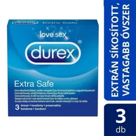 DUREX Óvszer Extra Safe 3 db