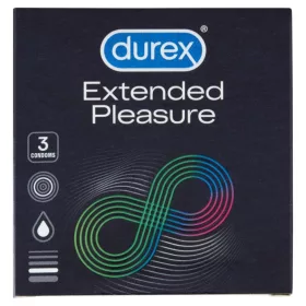 DUREX Óvszer Extended Pleasure 3 db