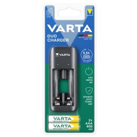 VARTA VALUE USB DUO töltő + 2db AAA 800 mAh akkumulátor