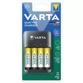   VARTA VALUE USB QUATTRO töltő + 4db AA 2100 mAh akkumulátor