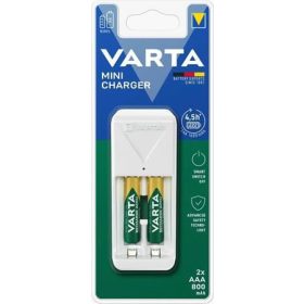 VARTA Mini töltő + 2 db AAA 800 mAh akkumulátor