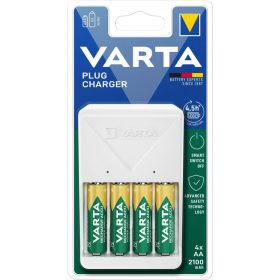 VARTA Plug töltő + 4db AA 2100 mAh akkumulátor
