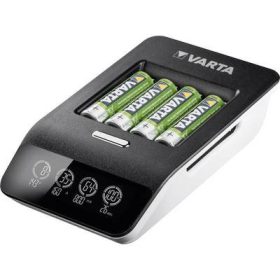   VARTA "Ultra Fast" 15 perces gyorstöltő + 4db AA 2100 mAh akkumulátor