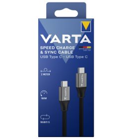 VARTA töltő és szinkronizációs kábel USB C – USB C