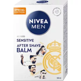 NIVEA MEN after shave balzsam 100 ml Sensitive REAL MADRID