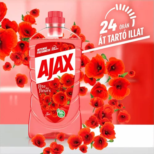 AJAX Floral Fiesta háztartási tisztítószer Red Flowers 1 l