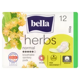 BELLA HERBS Egészségügyi Betét Tilia Hársfavirág 12 db