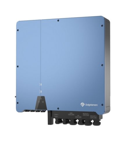 Solplanet Hybrid Inverter // ASW08kH-T1, 3-phase, 8kW, 2 MPPT, DC Disconnect, WLAN and RS485 Communication, Compatible with High Voltage Lithium-ion Batteries / 10-Year Warranty