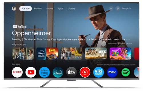 SHARP 75GP7265E 189cm-es 4K UHD QLED Google TV Harman/Kardon hangszórókkal