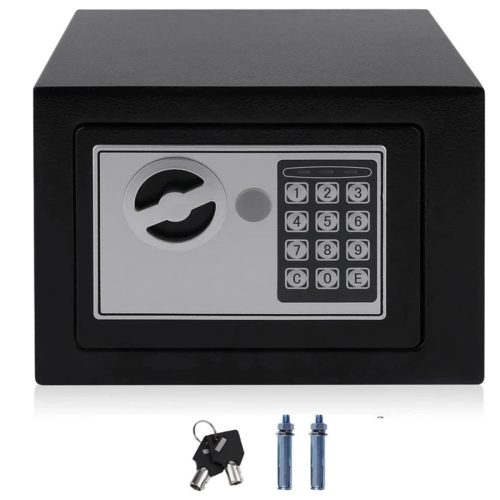 Extralink Home | Safe with electronic lock | digital code, armored box, keys, S-406