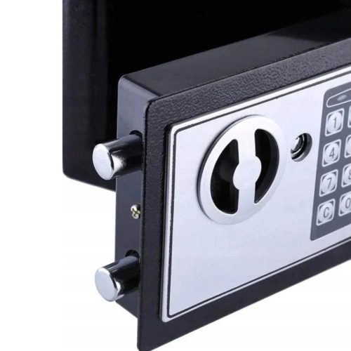 Extralink Home | Safe with electronic lock | digital code, armored box, keys, S-406