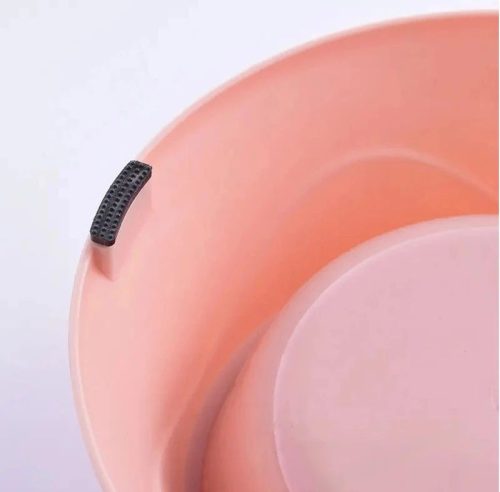 EXTRALINK PETS PODWÓJNA MISKA DLA PSA KOTA METALOWA 2W1 NA KARMĘ SUCHĄ MOKRĄ I WODĘ PET-825