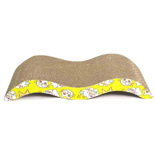 EXTRALINK PETS DRAPAK DLA KOTA KARTONOWY LEGOWISKO LEŻAK FALA MATA DO DRAPANIA EKO DUŻY PET-761