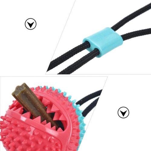 EXTRALINK PETS ZABAWKA NA PRZYSMAK KARMĘ INTERAKTYWNA DLA PSA Z PRZYSSAWKĄ GRYZAK PET-842