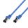 EXTRALINK LAN PATCHCORD CAT.8.1 S/FTP 3M 40G SHIELDED FOILED TWISTED PAIR BARE COPPER BLUE