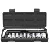 Extralink Powerlink | Tool Set | Socket Wrenches, Case, 10 Pieces