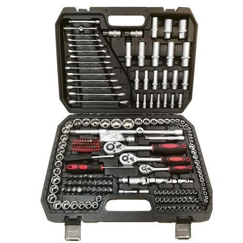 Extralink Powerlink | Tool Set | Socket Wrenches, Case, 216 Pieces
