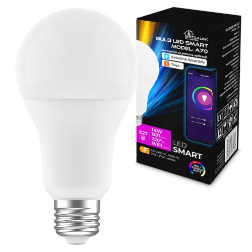 Extralink Smartlife E27 A70 | LED bulb | 2700-6500k WiFi 220-240V