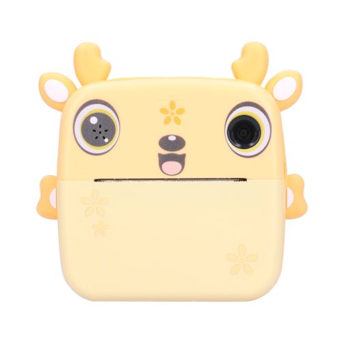 EXTRALINK EPP-006 PORTABLE MINI PRINTER YELLOW + PAPIER TERMICZNY ZWYKŁY 3 ROLKI