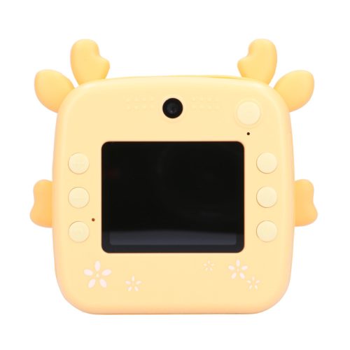 EXTRALINK EPP-006 PORTABLE MINI PRINTER YELLOW + PAPIER TERMICZNY ZWYKŁY 3 ROLKI