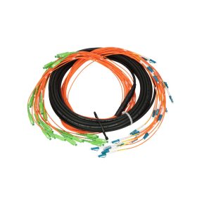   Extralink SC/APC-LC/PC | multipatchcord | SM 24F 10M, cascade, 90cm