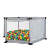 Extralink Kids | Children's playpen | steel, playground, 150x128x66cm + 30 balls