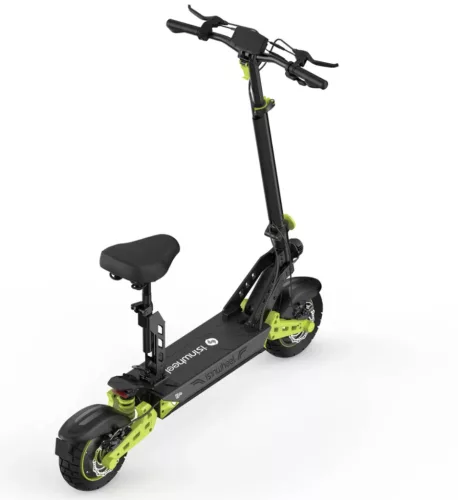 isinwheel D2 Plus Green Prémium Elektromos Roller (48v, 20Ah, 1000W teljesítmény, 65 km hatótáv)