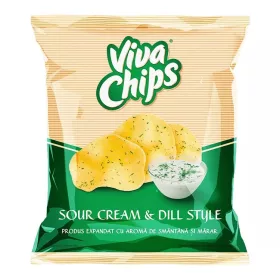 Viva chips 50 g Tejfölös-kapros ízű