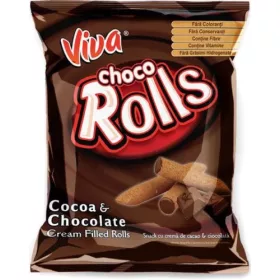 Viva rolls 100 g Kakaós-csokis