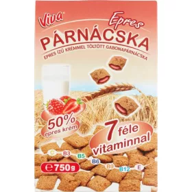 Viva töltött gabonapárna 750 g Epres
