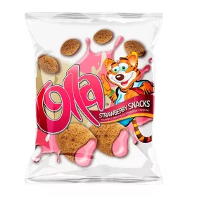 Olla snack 200 g Epres krémmel töltött