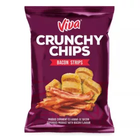 Viva chips 50 g Bacon ízű
